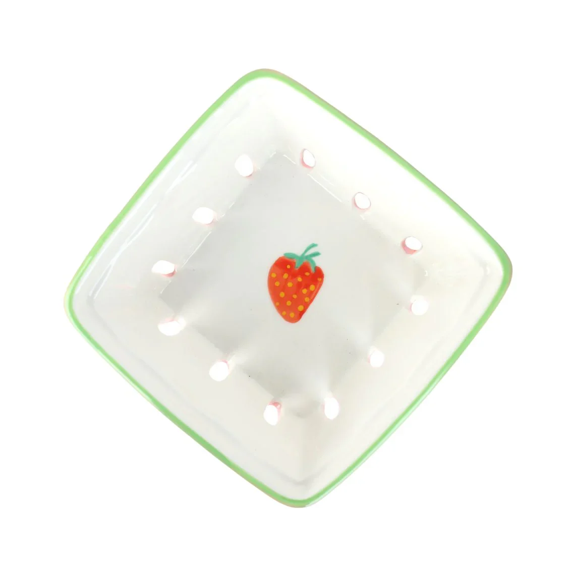 Talking Tables Bon Appetite Ceramic Punnet, Strawberry - Image 3