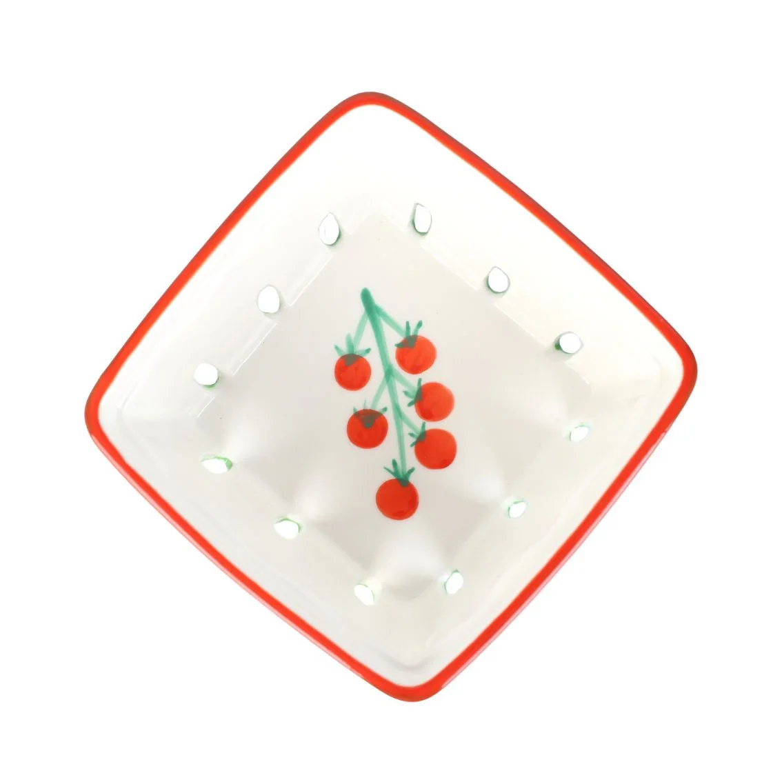 Talking Tables Bon Appetite Ceramic Punnet, Tomatoes - Image 3