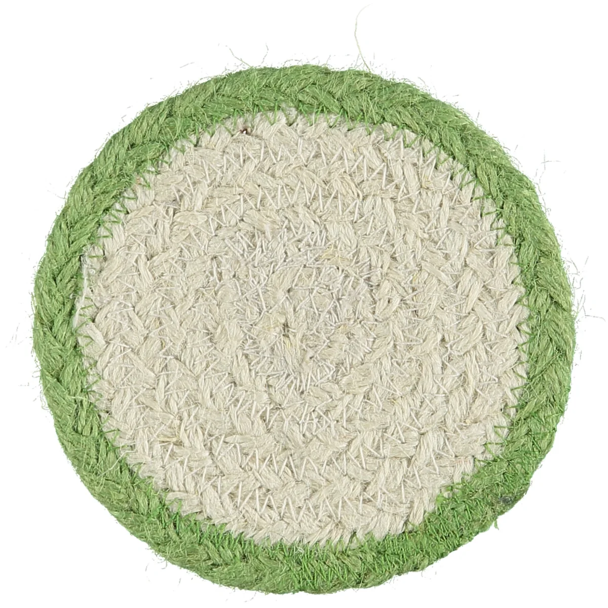 The Braided Rug Company Jute Coasters, Mixed Tulip  (Set Of 6) - Image 7