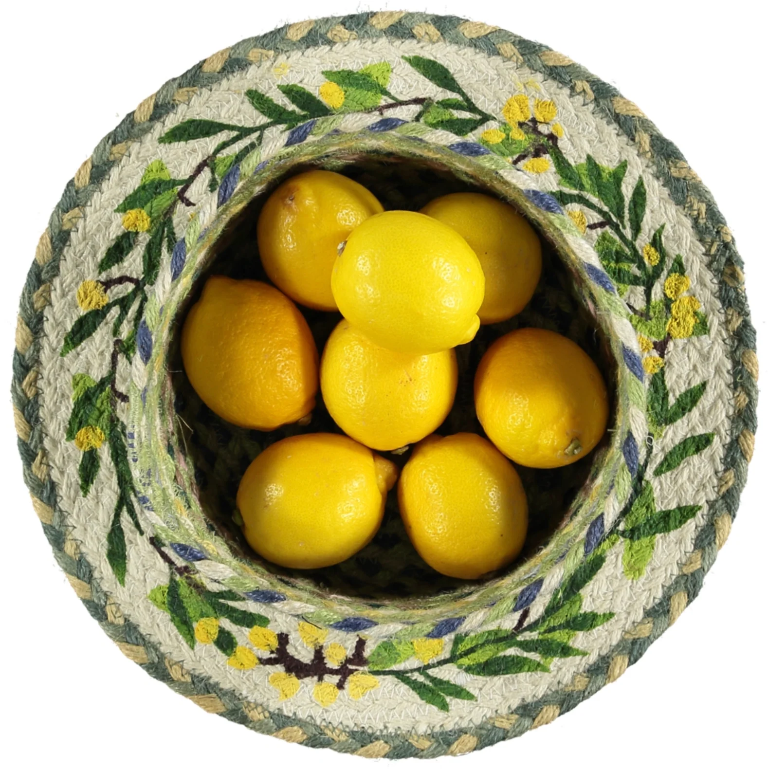 The Braided Rug Company Jute Placemats, Mimosa ( Set Of 6 ) - Image 6
