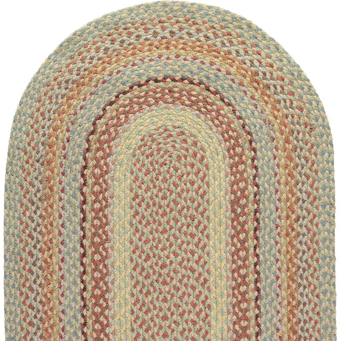 The Braided Rug Company Oval Jute Rug, Pampas - Image 2