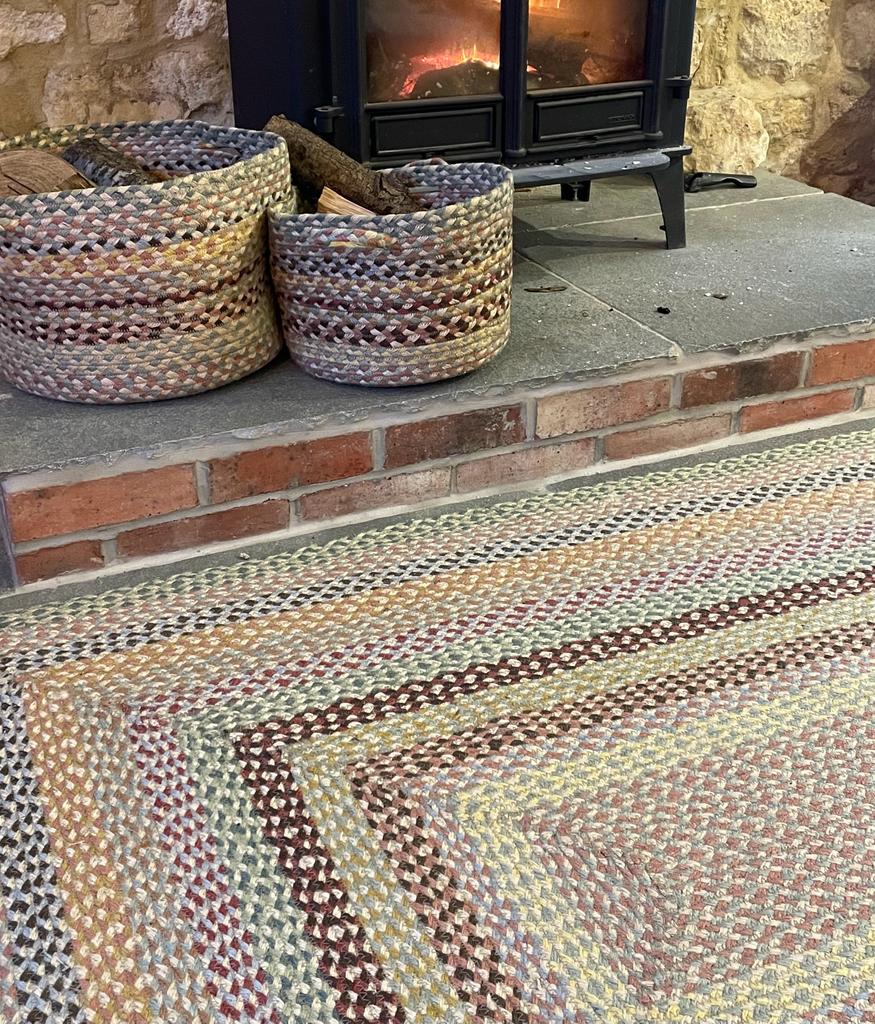 The Braided Rug Company Rectangle Jute Rug, Pampas - Image 3