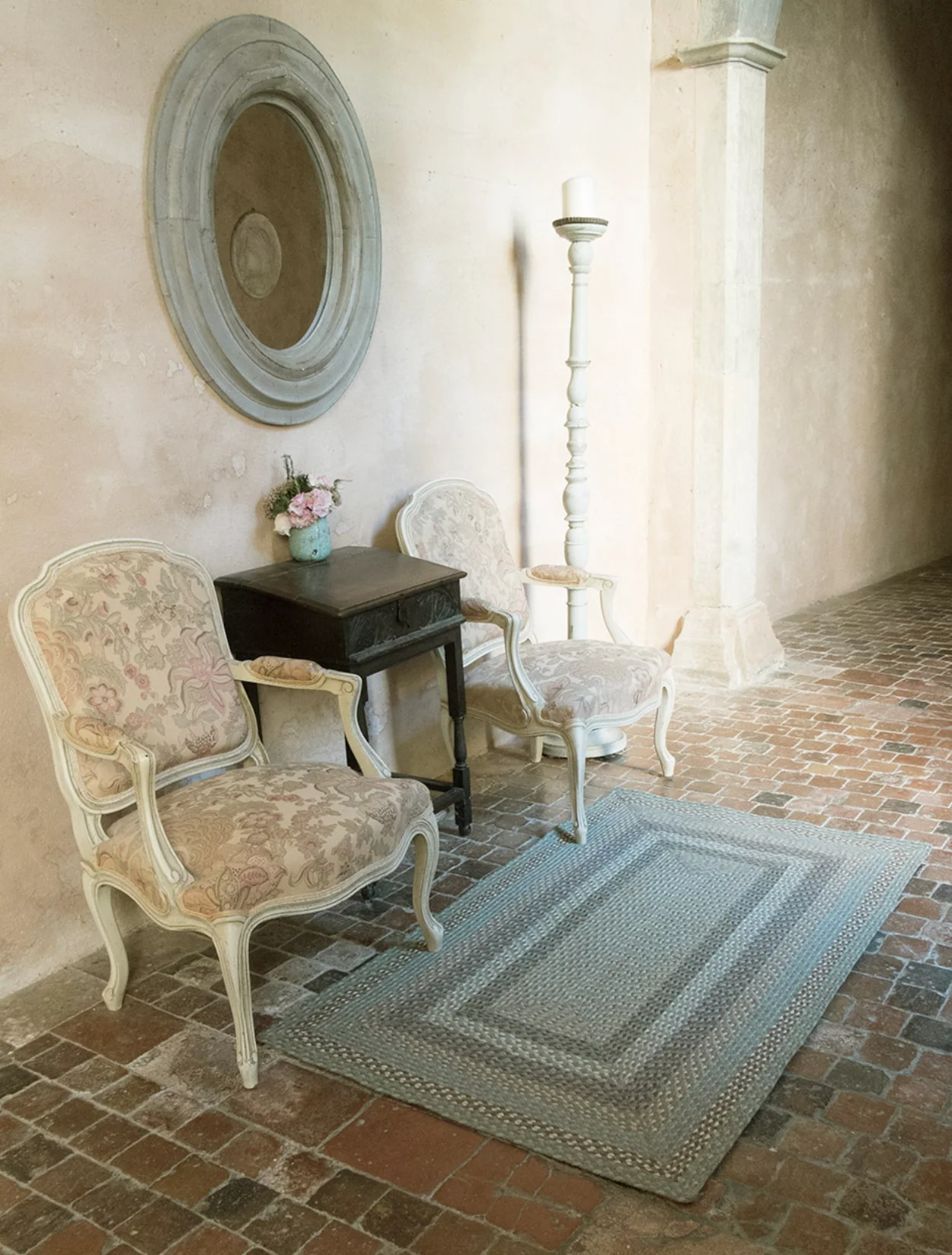 The Braided Rug Company Rectangle Jute Rug, Seaspray - Image 3