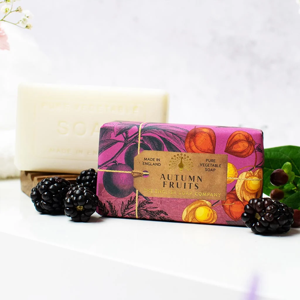 The English Soap Company Anniversary, Autumn Fruits  Soap - Image 2