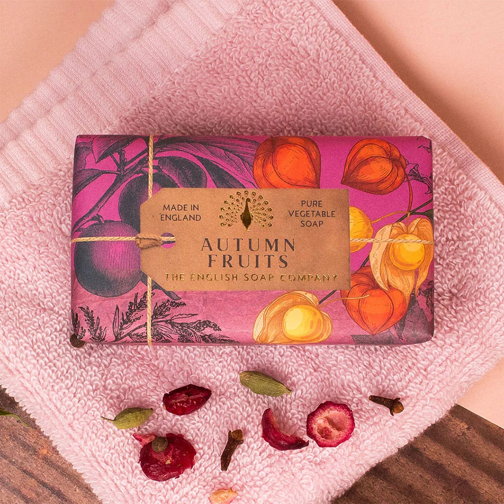 The English Soap Company Anniversary, Autumn Fruits  Soap - Image 3