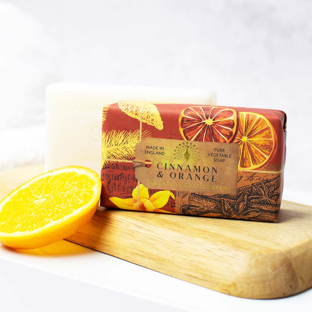 The English Soap Company Anniversary, Cinnamon & Orange Soap - Image 3