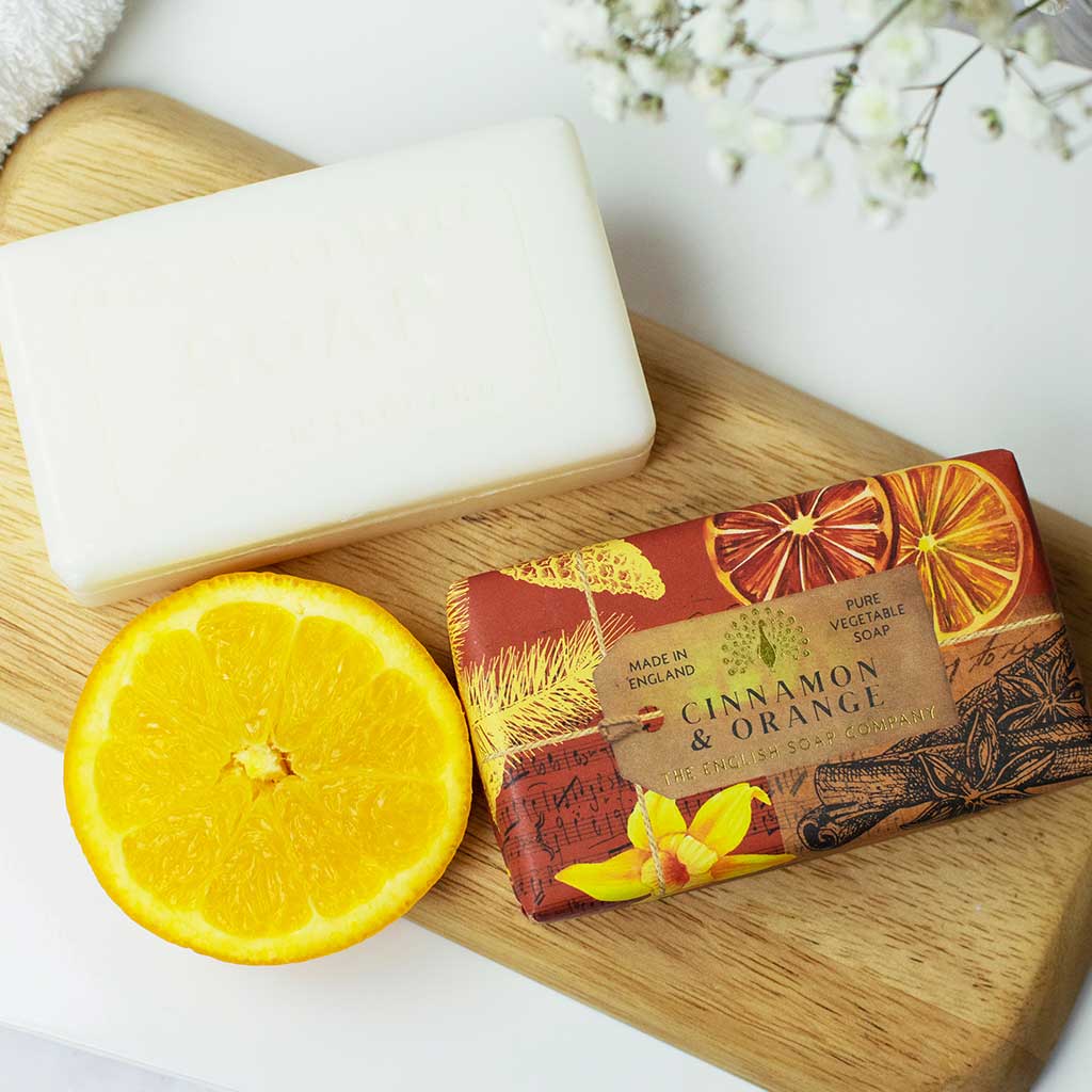 The English Soap Company Anniversary, Cinnamon & Orange Soap - Image 6