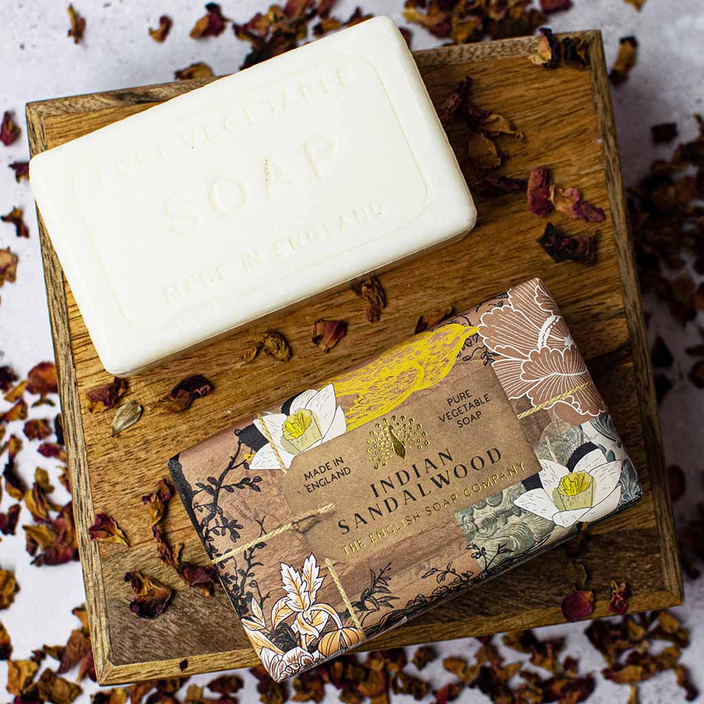 The English Soap Company Anniversary, Indian Sandalwood Soap - Image 7