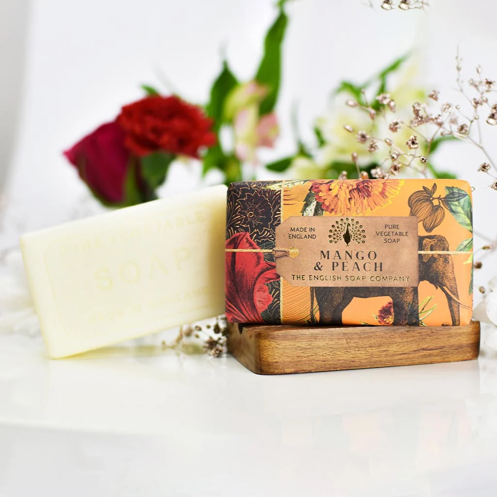The English Soap Company Anniversary, Mango & Peach Soap - Image 3