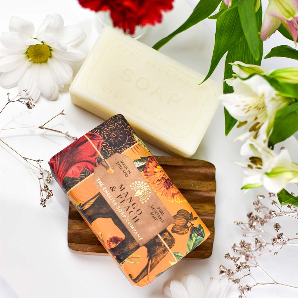 The English Soap Company Anniversary, Mango & Peach Soap - Image 4