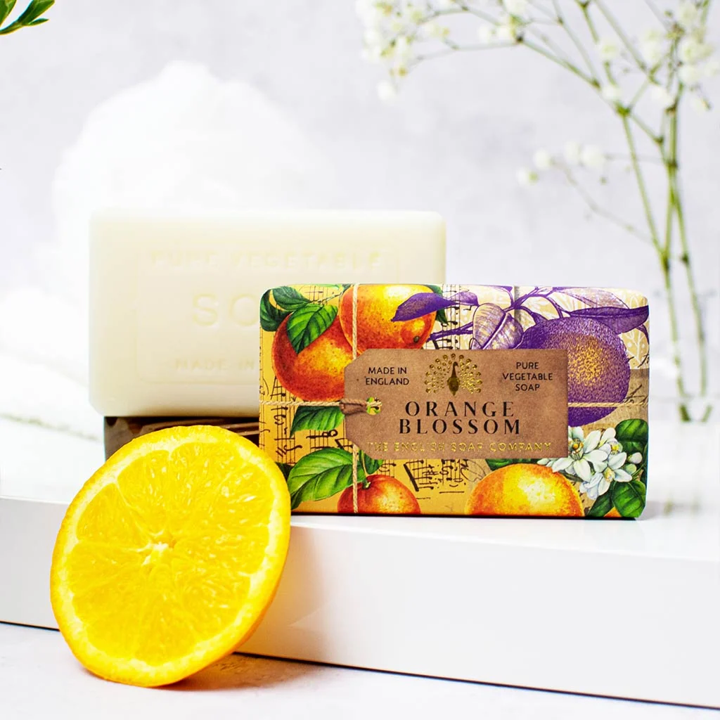The English Soap Company Anniversary, Orange Blossom Soap - Image 5