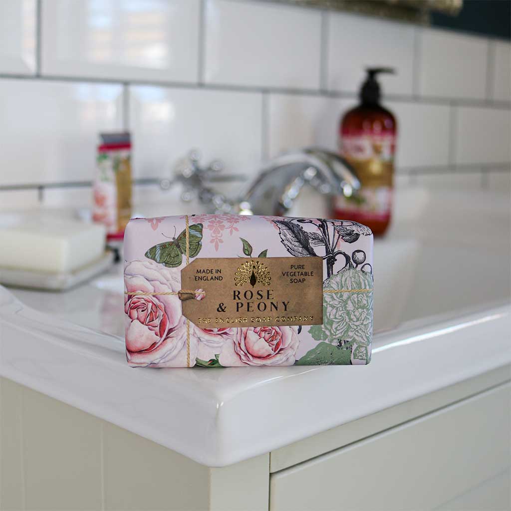 The English Soap Company Anniversary, Rose & Peony Soap - Image 5