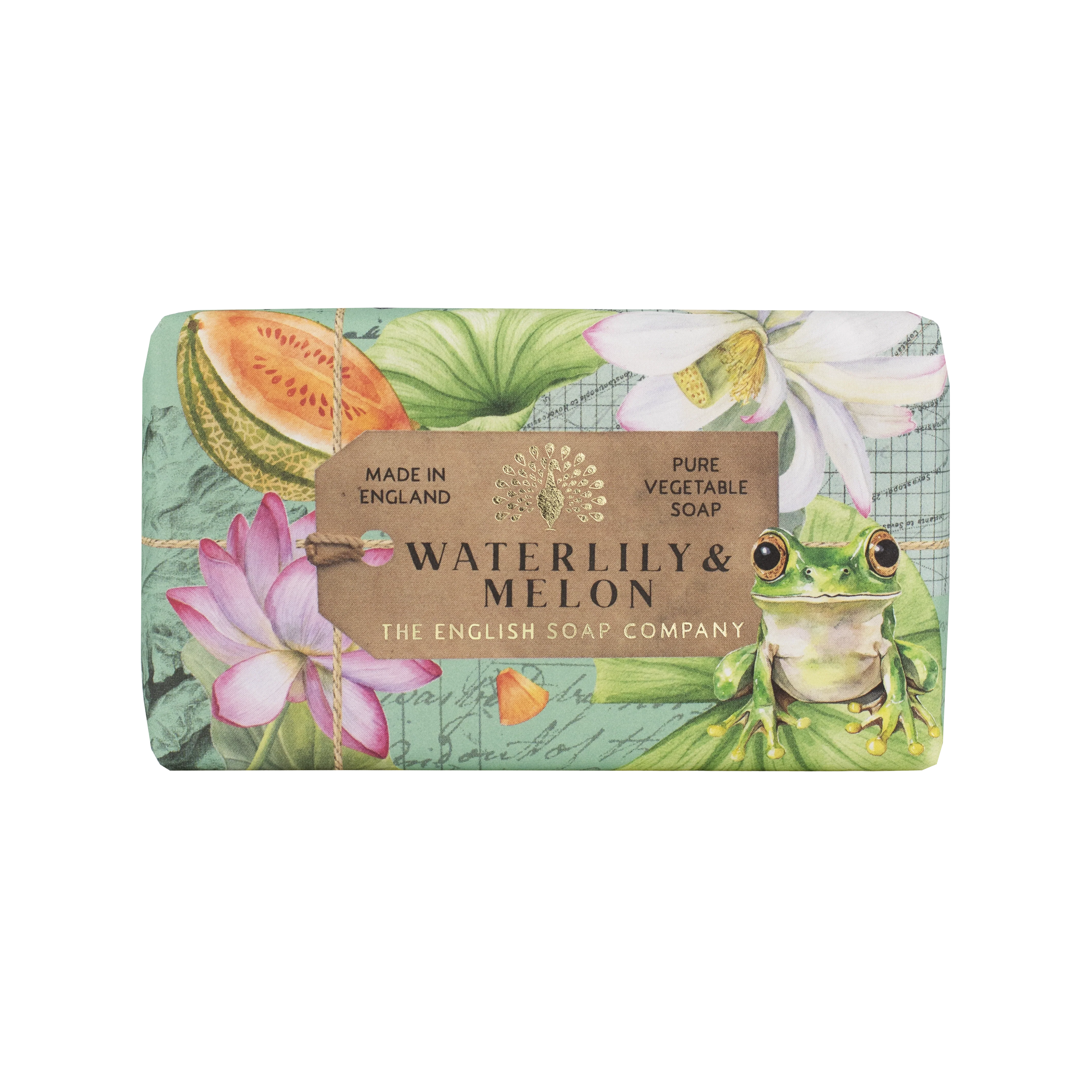 The English Soap Company Anniversary, Waterlily & Melon  Soap