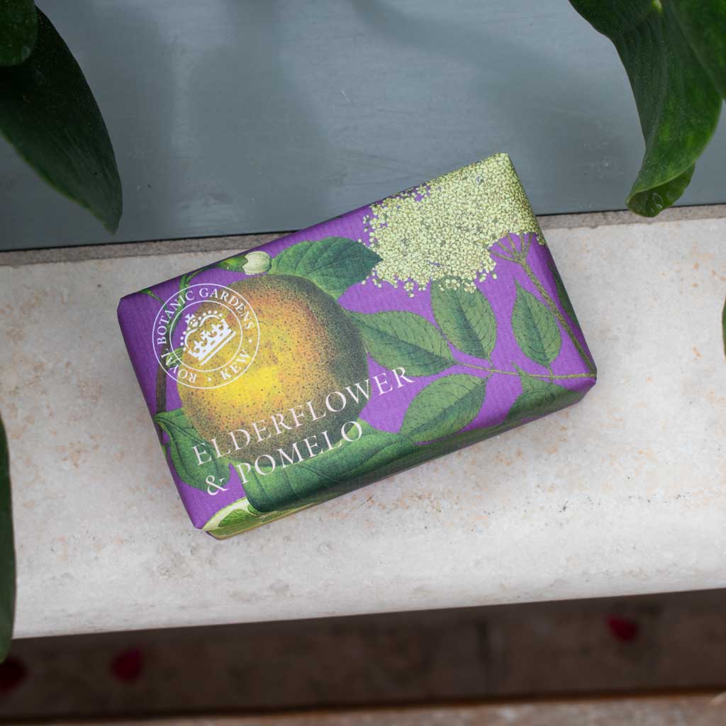 The English Soap Company Kew Gardens, Elderflower And Pomelo Soap - Image 2