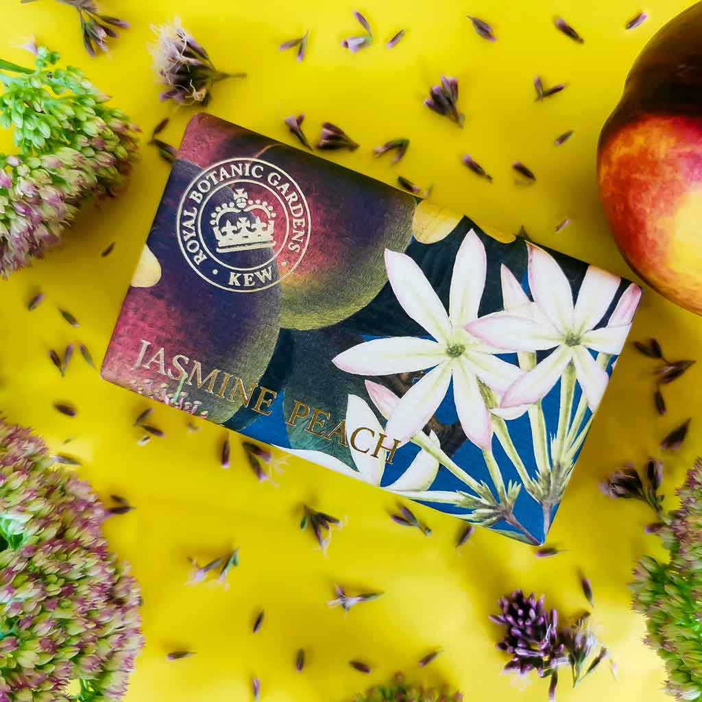 The English Soap Company Kew Gardens, Jasmine Peach Soap - Image 2