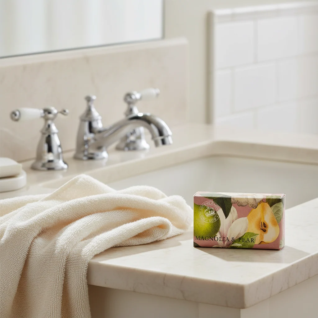 The English Soap Company Kew Gardens, Magnolia and Pear Soap - Image 2