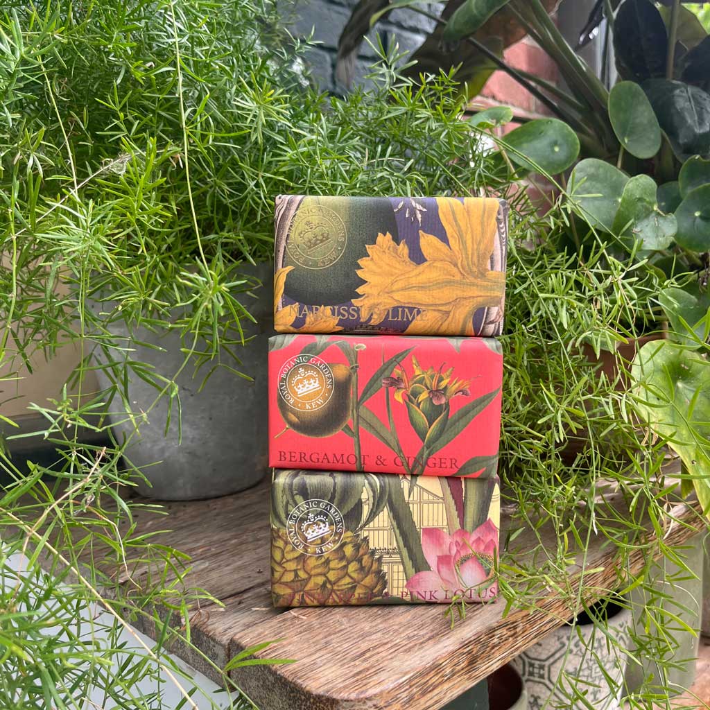 The English Soap Company Kew Gardens, Narcissus Lime Soap - Image 4