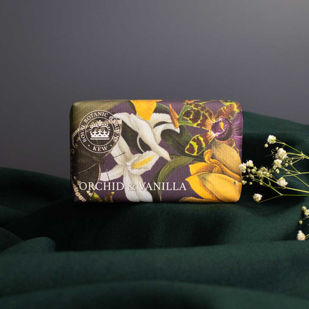 The English Soap Company Kew Gardens, Orchid And Vanilla Soap - Image 4
