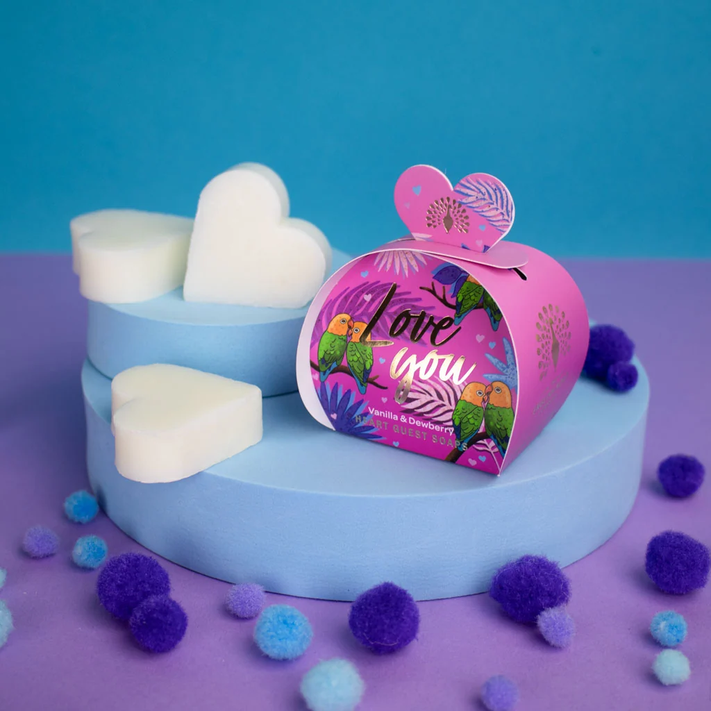 The English Soap Company Occasions Mini Heart Soaps, Love You - Image 4