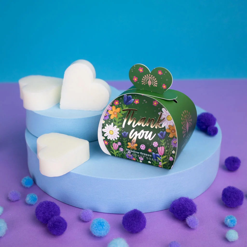The English Soap Company Occasions Mini Heart Soaps, Thank You - Image 5
