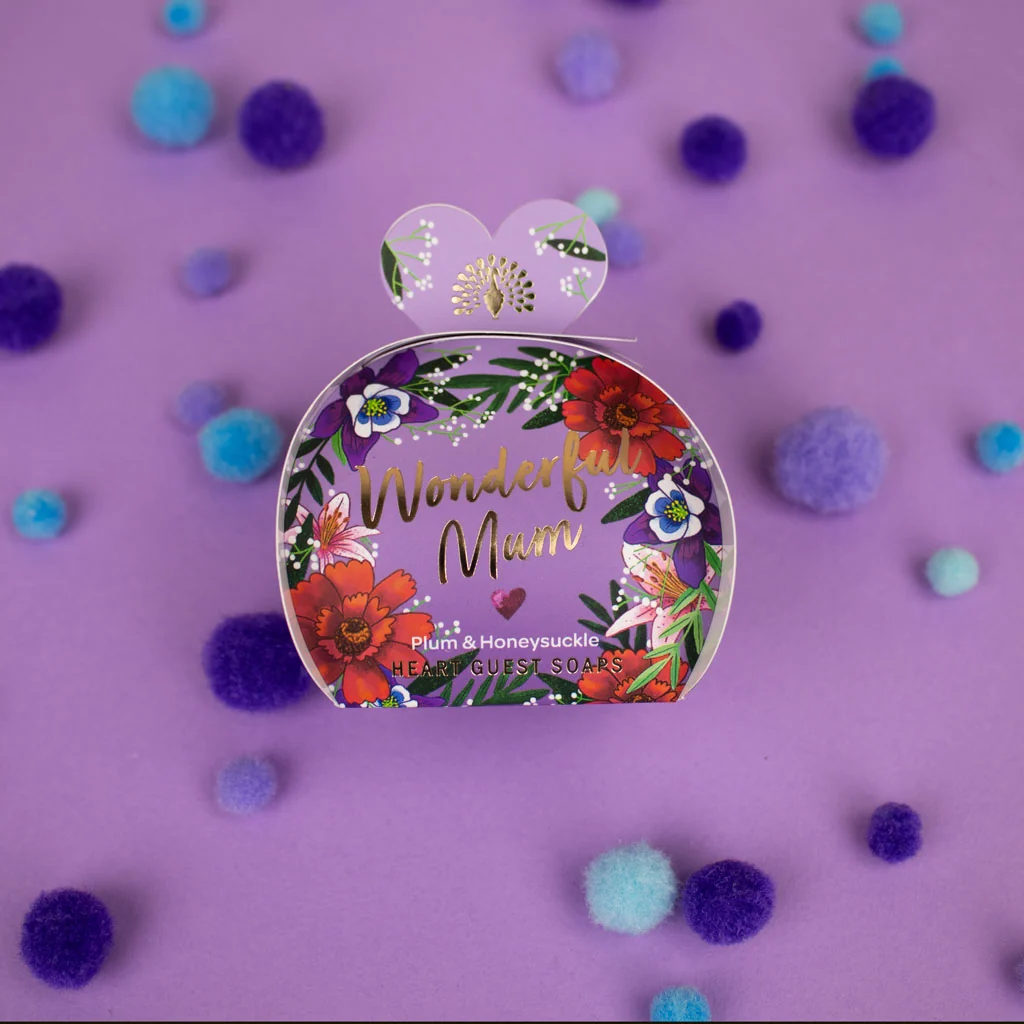 The English Soap Company Occasions Mini Heart Soaps, Wonderful Mum - Image 5