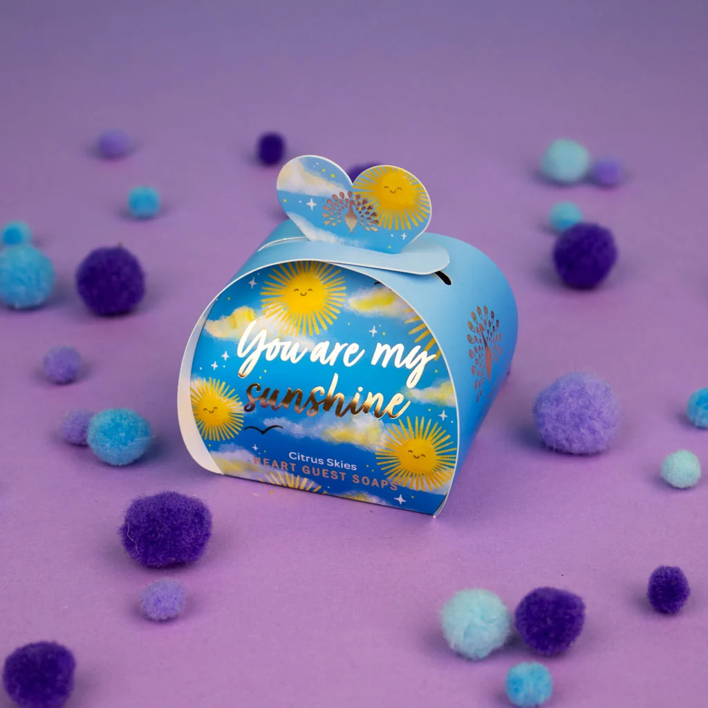 The English Soap Company Occasions Mini Heart Soaps, You Are My Sunshine - Image 4