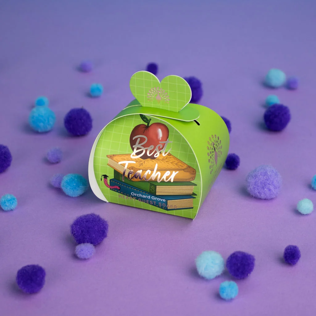 The English Soap Company Occasions Mini Heart Soaps, Best Teacher - Image 3
