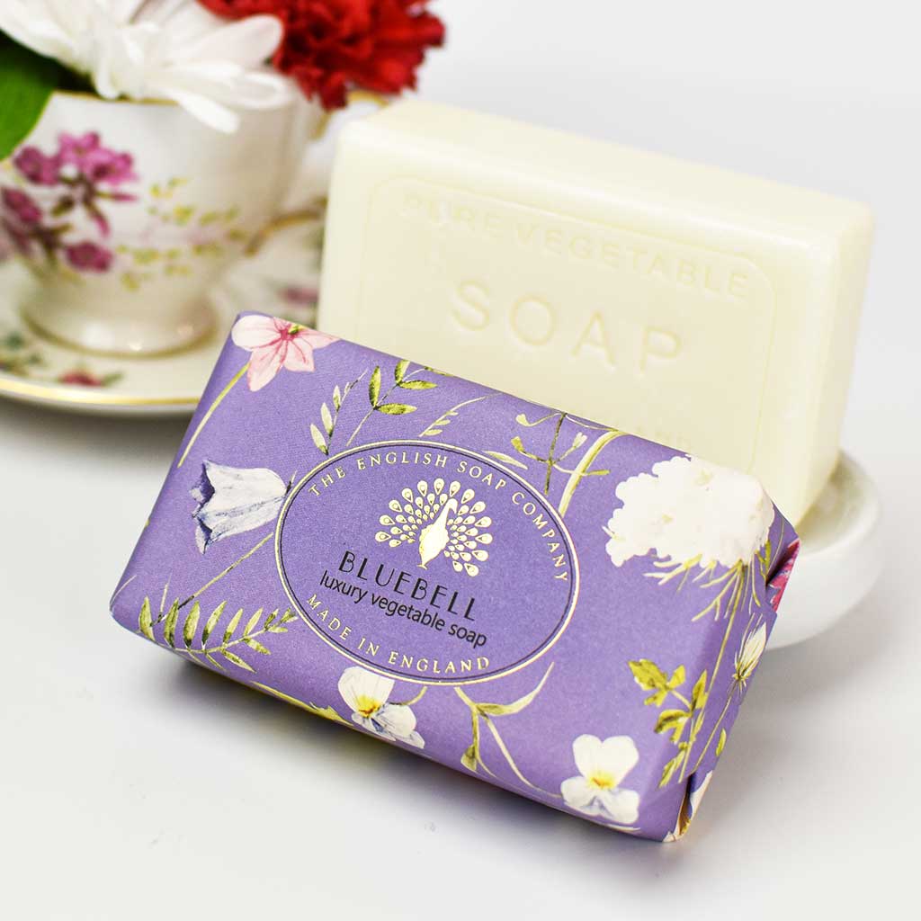 The English Soap Company Vintage Bluebell Soap - Image 3