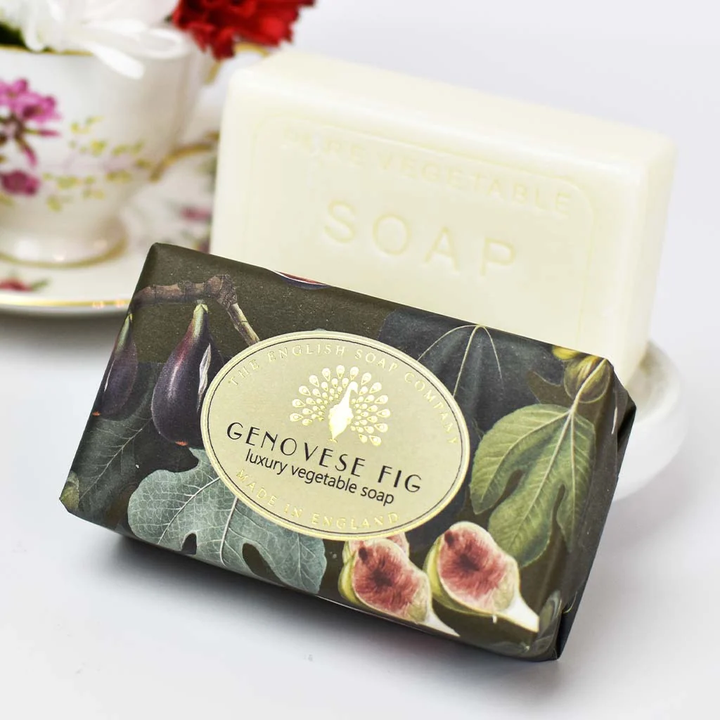 The English Soap Company Vintage Genovese Fig Soap - Image 4
