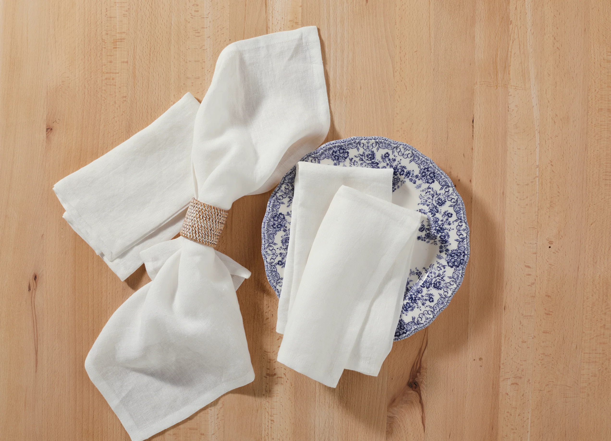 Walton & Co Cotton Napkins, Porcelain (Set Of 4) - Image 4