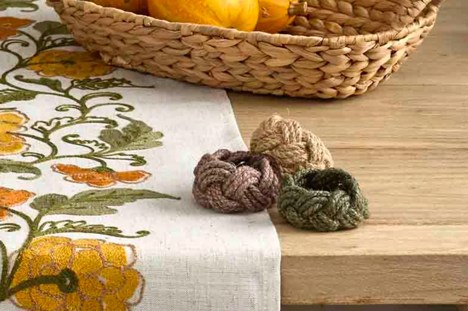 Walton & Co Jute Napkin Ring, Brown - Image 4