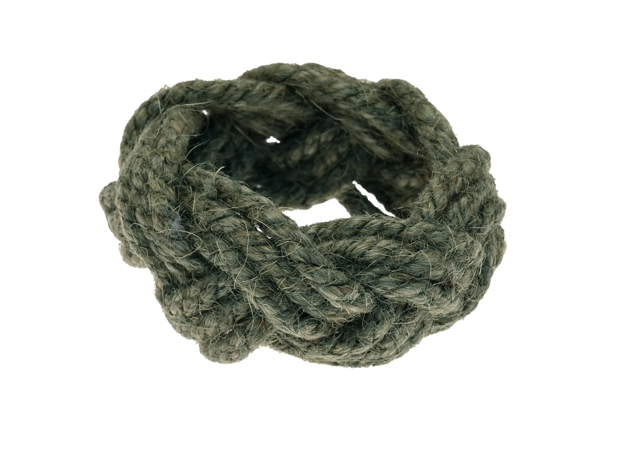 Walton & Co Jute Napkin Ring, Olive