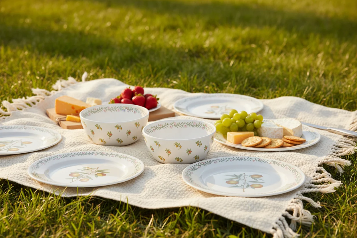 Willam Morris At Home Fruit Melamine Bowls (Set Of 4) - Image 4