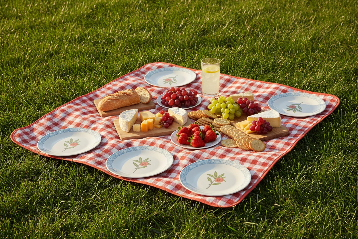 Willam Morris At Home Fruit Melamine Side Plate (Set Of 4) - Image 4