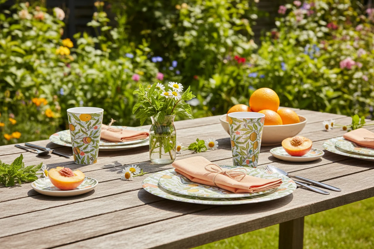 Willam Morris At Home Fruit Melamine Tumblers (Set Of 4) - Image 4