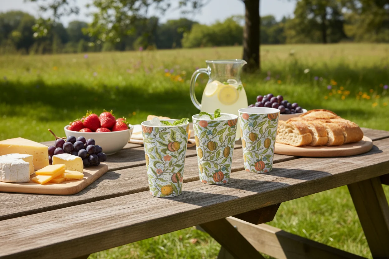 Willam Morris At Home Fruit Melamine Tumblers (Set Of 4) - Image 5