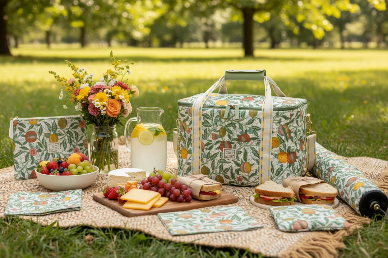Willam Morris Fruit Large Cooler Bag - Image 9