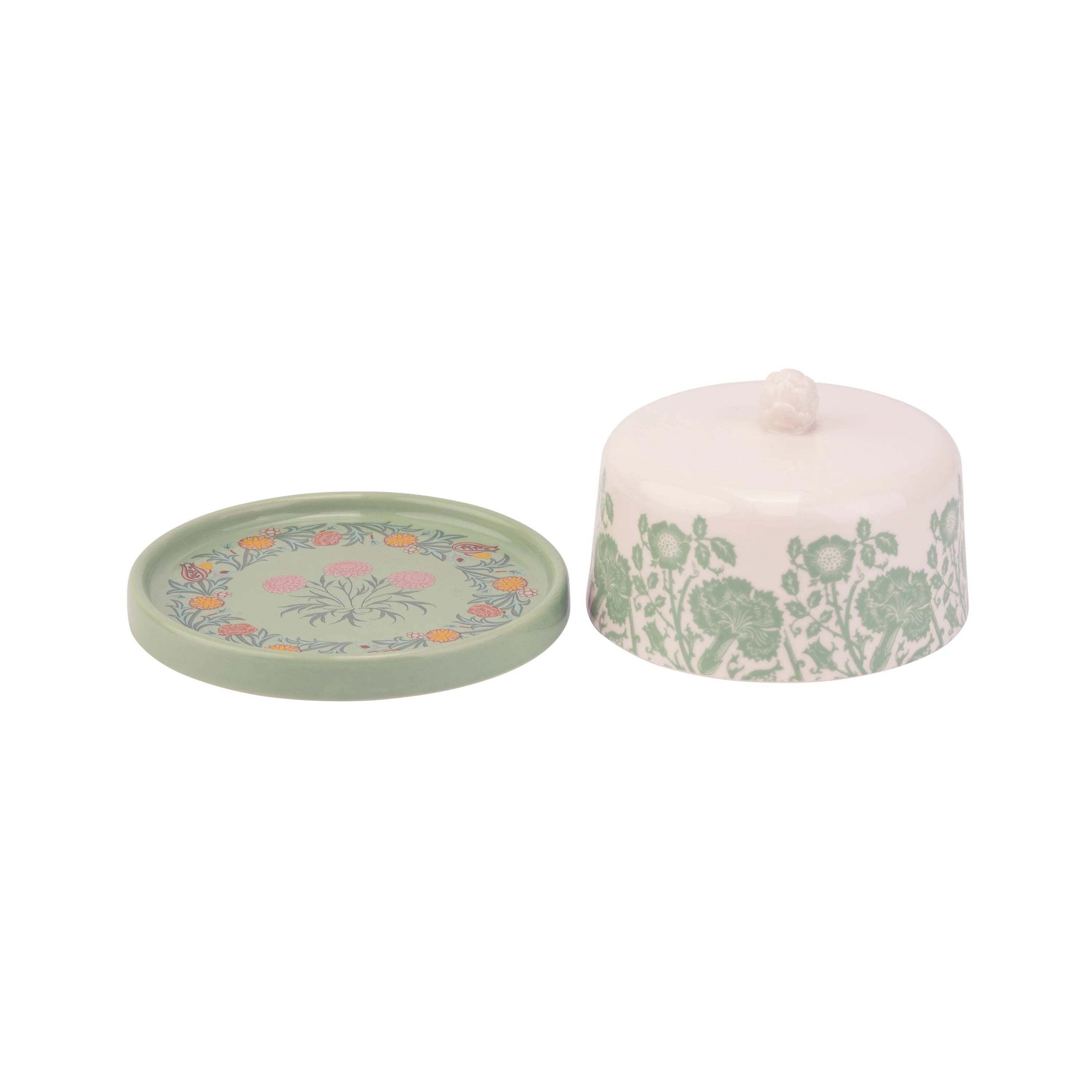 William Morris At Home Kitchen Garden Butter Dish - Image 4