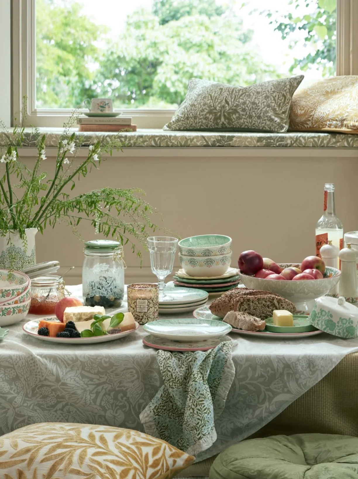 William Morris At Home Kitchen Garden Butter Dish - Image 8