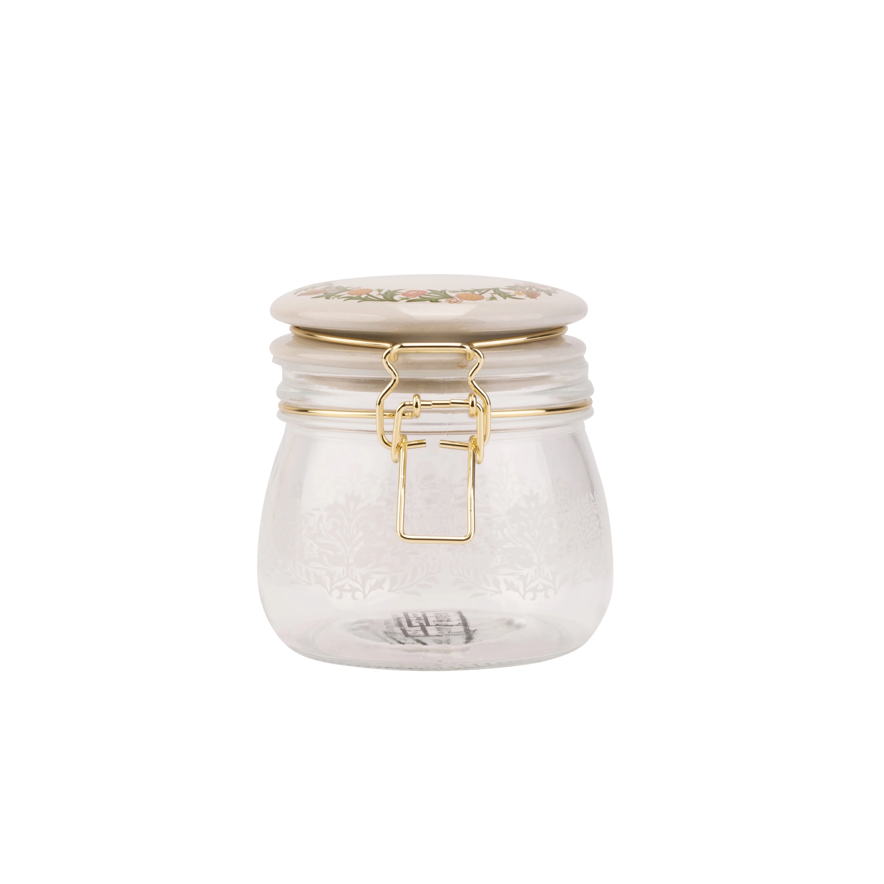 William Morris At Home Kitchen Garden Clip-Top Glass Storage Jar ( 500 ML ) - Image 3