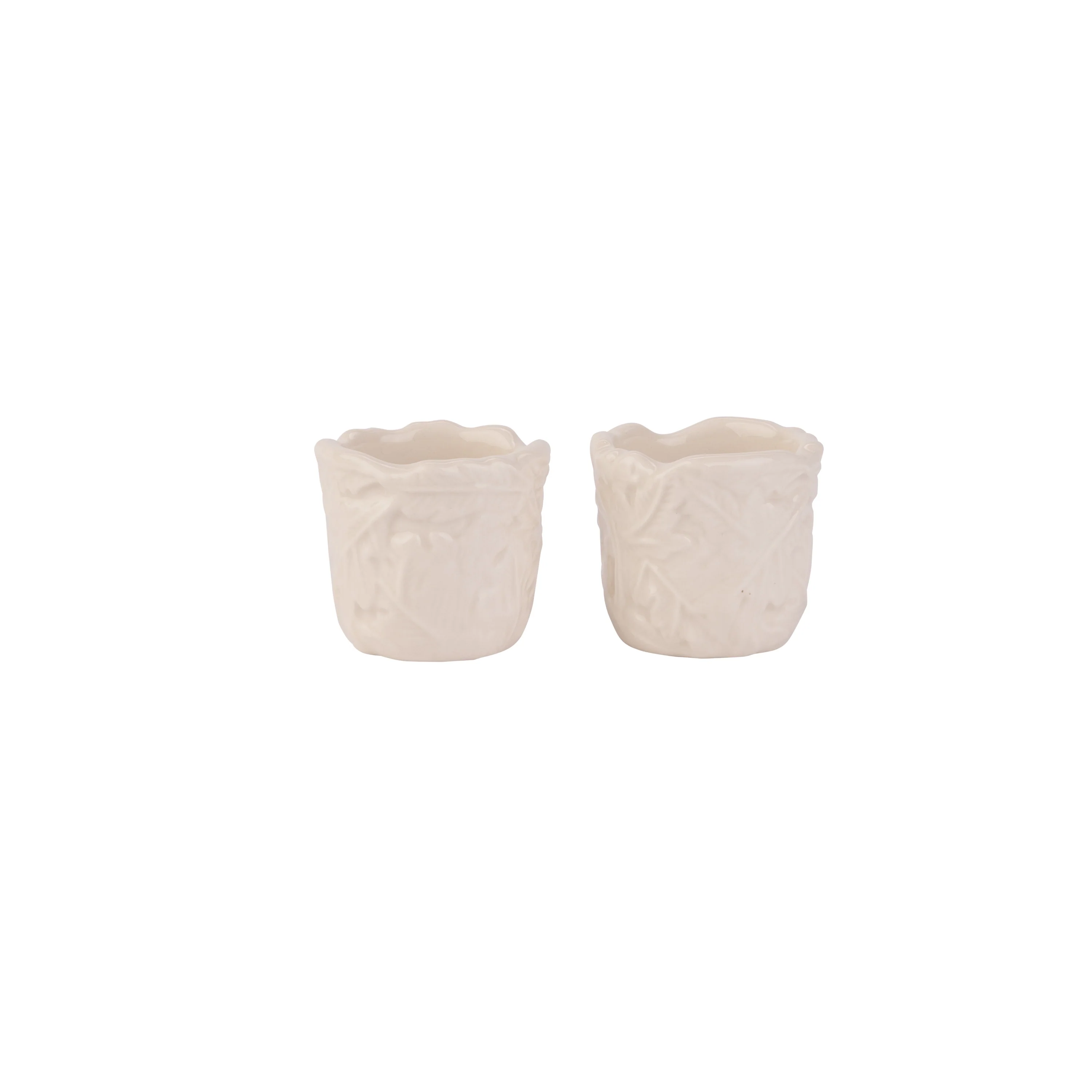 William Morris At Home Kitchen Garden Embossed Egg Cup Set - Image 2