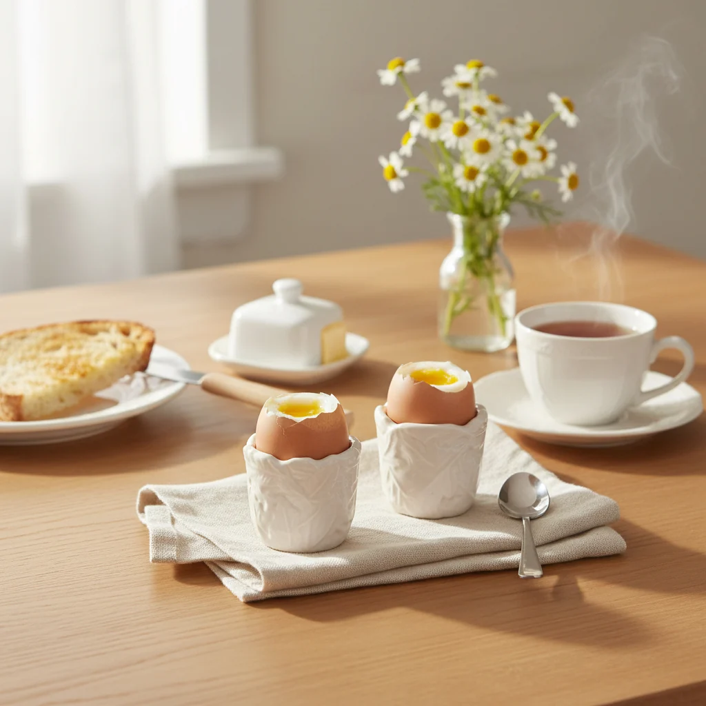 William Morris At Home Kitchen Garden Embossed Egg Cup Set - Image 6