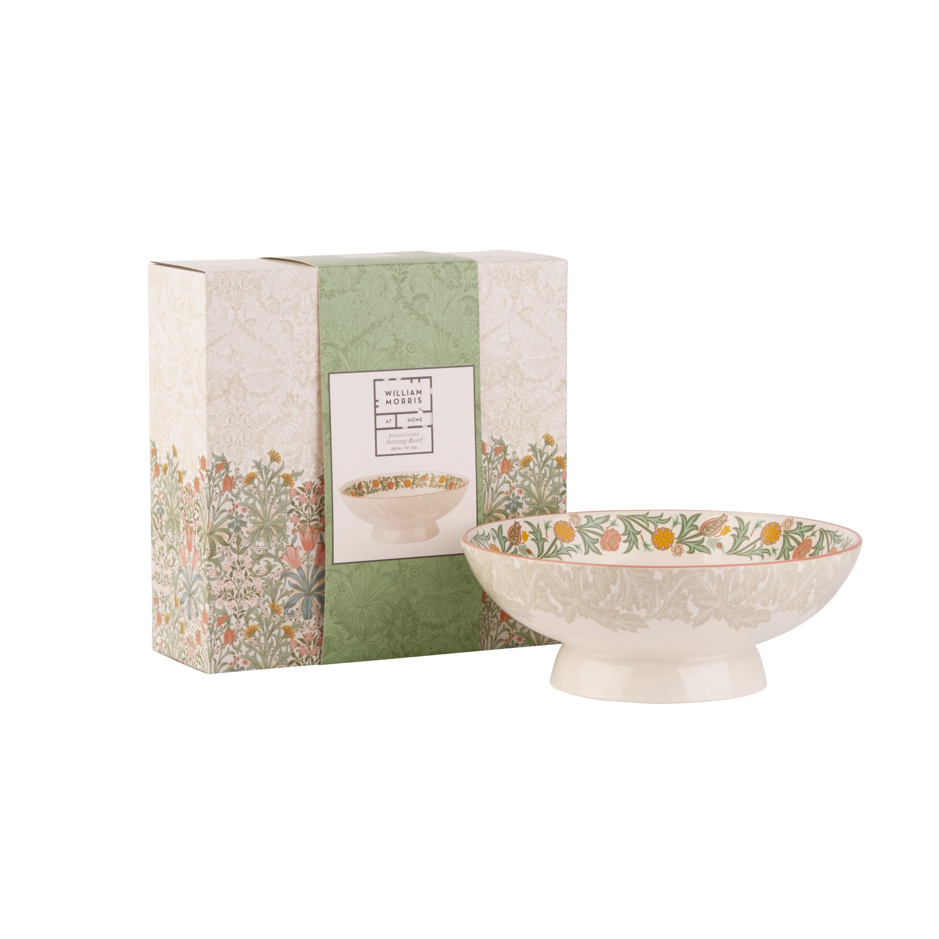 William Morris At Home Kitchen Garden Footed  Serving Bowl - Image 6