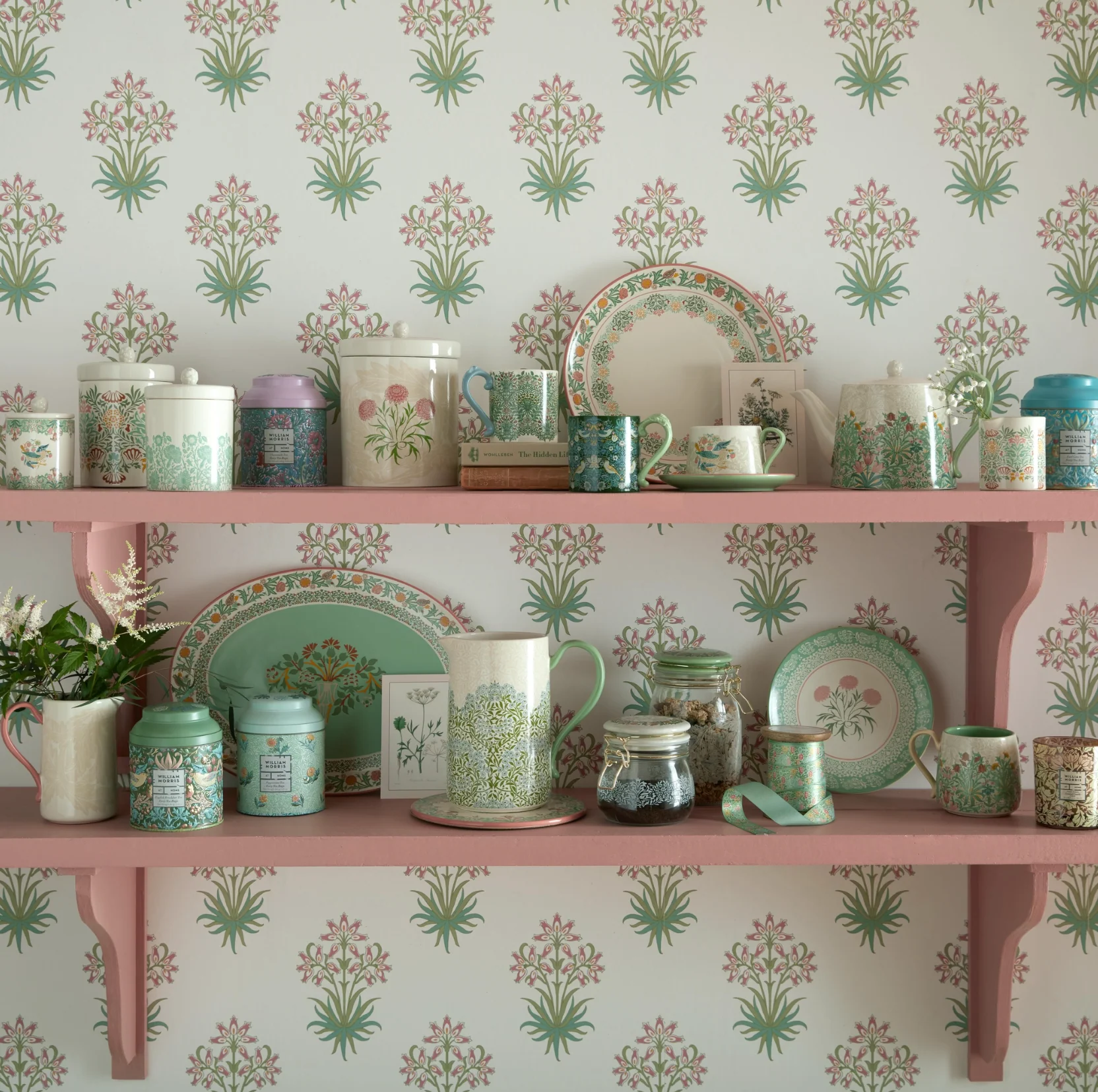 William Morris At Home Kitchen Garden Large Ceramic Storage Jar - Image 10