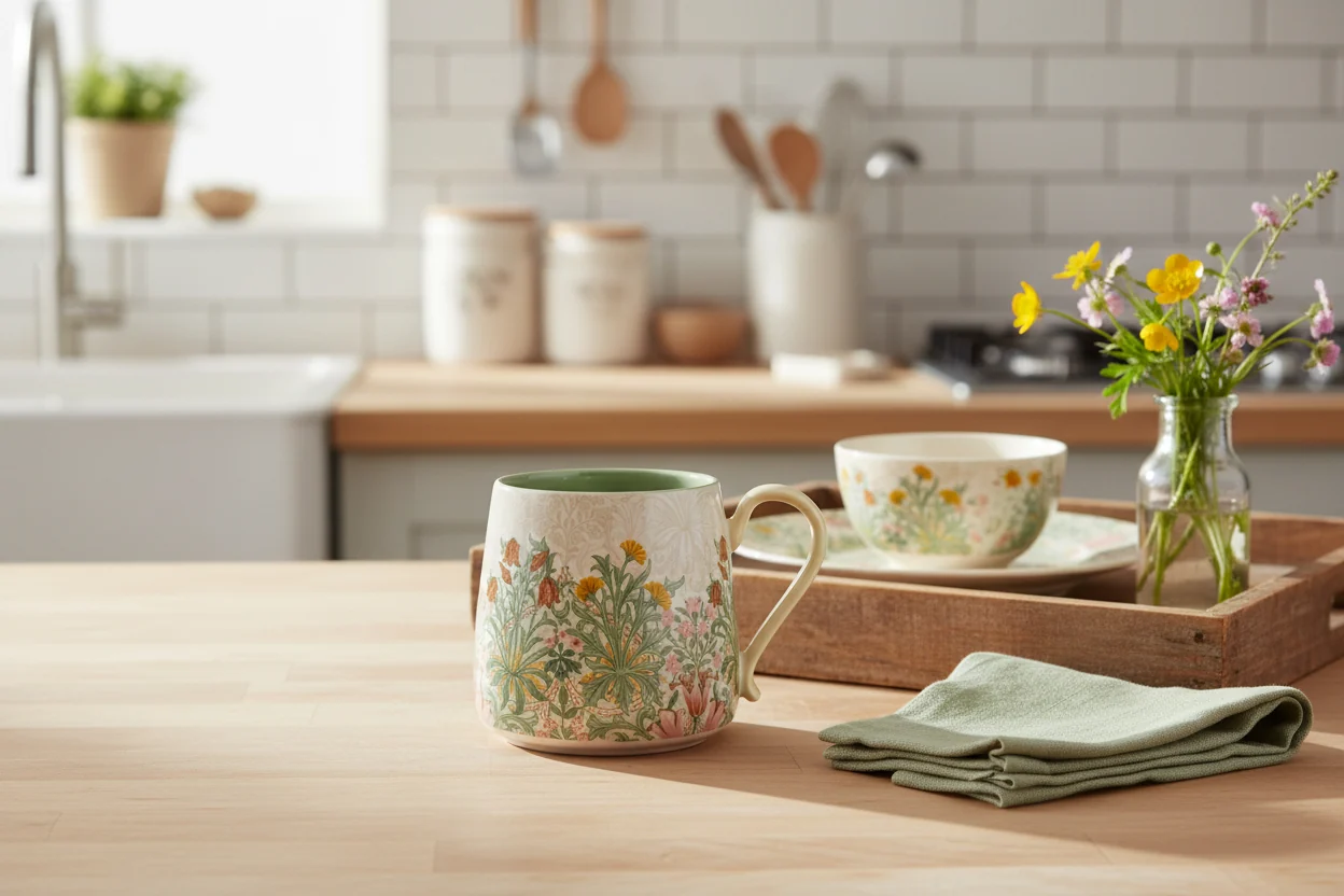 William Morris At Home Kitchen Garden Mug - Image 4