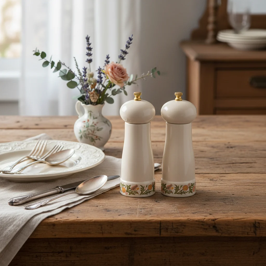 William Morris At Home Kitchen Garden Salt and Pepper Grinder Set - Image 9