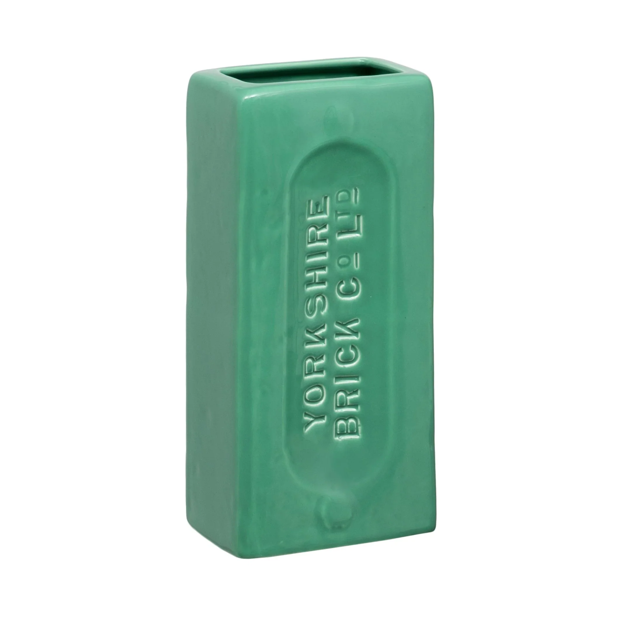 Yorkshire Brick Vase, Green - Image 4
