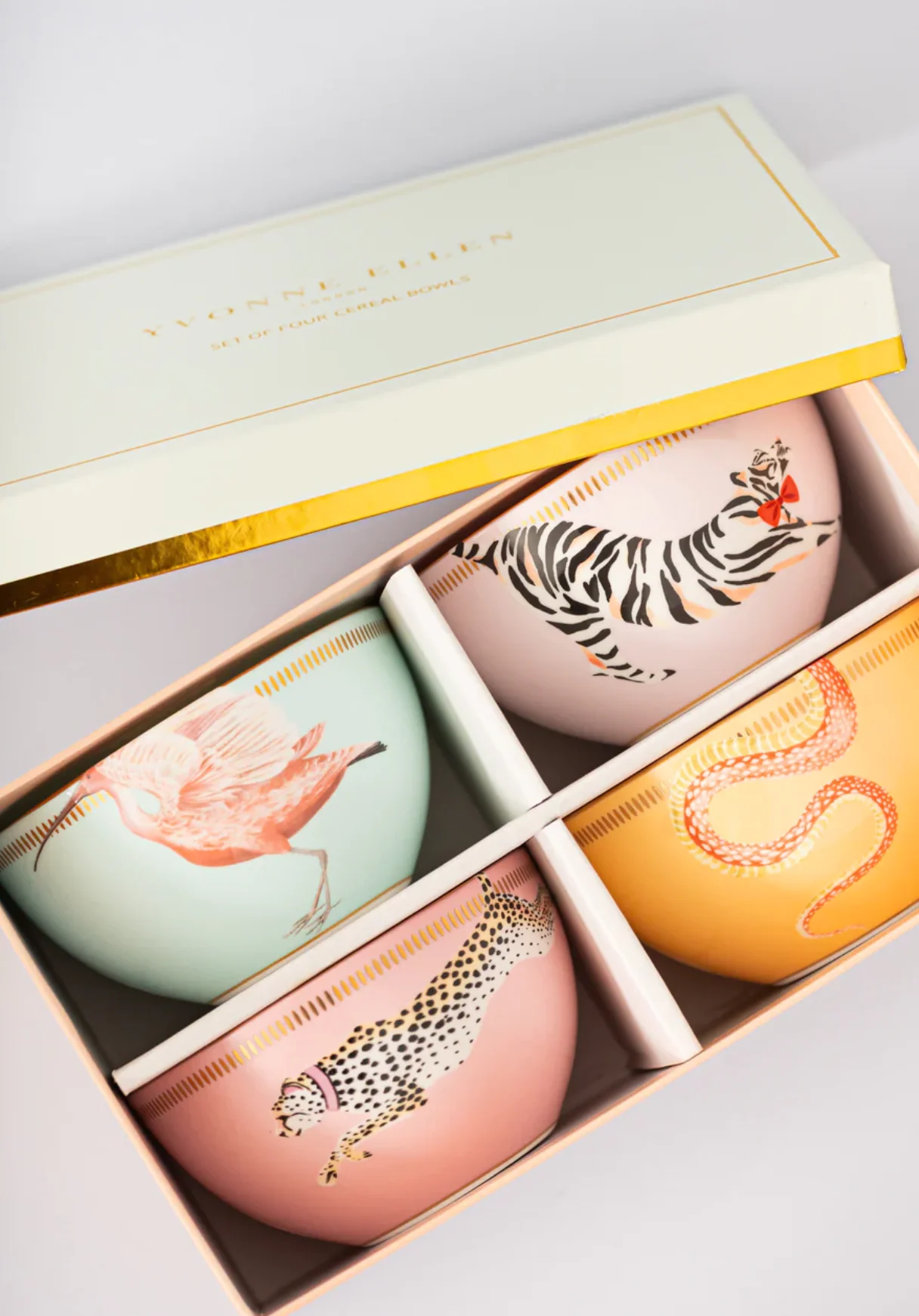Yvonne Ellen Animal Cereal Bowls, (Set Of 4) - Image 8