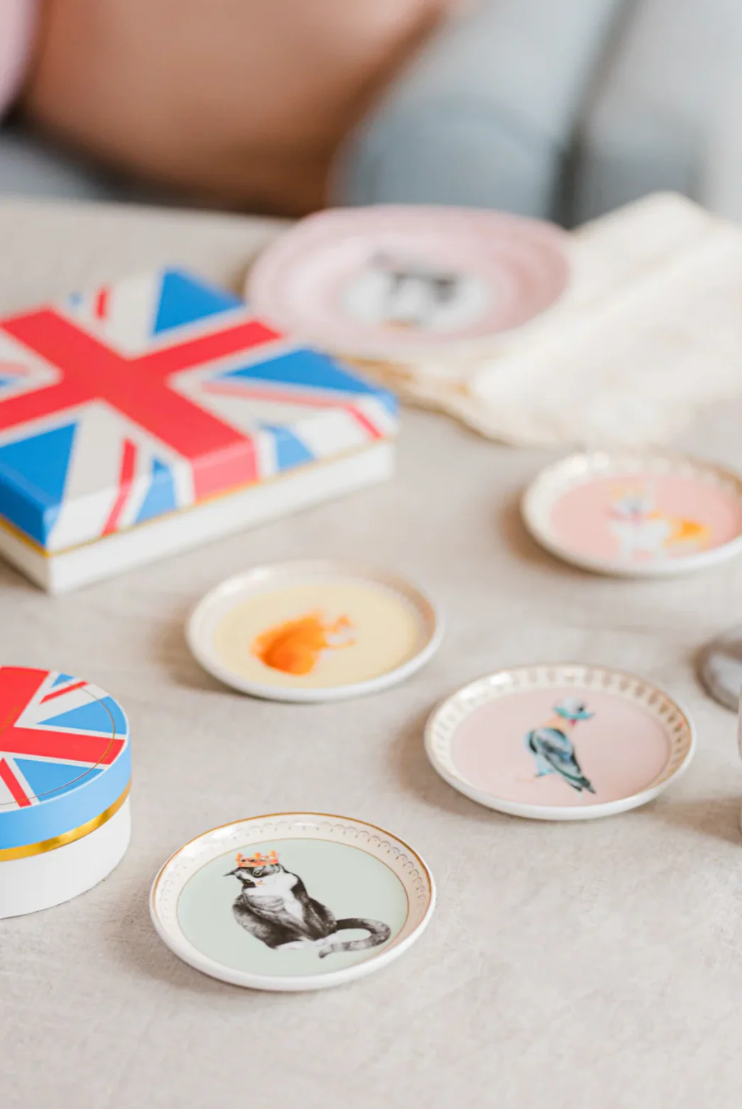 Yvonne Ellen Best Of British Ceramic Coasters, Set Of 4 - Image 6