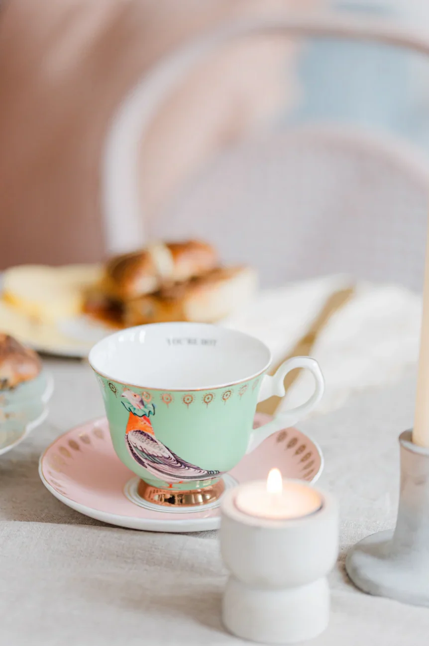 Yvonne Ellen Best Of British Cup & Saucer, Set Of 2 - Image 7